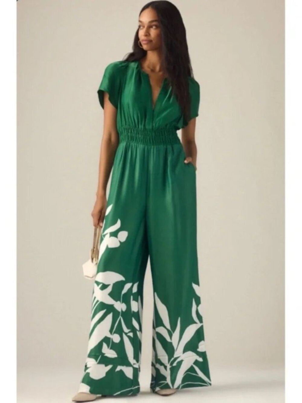 The Somerset Jumpsuit silk edition - Anthropologie